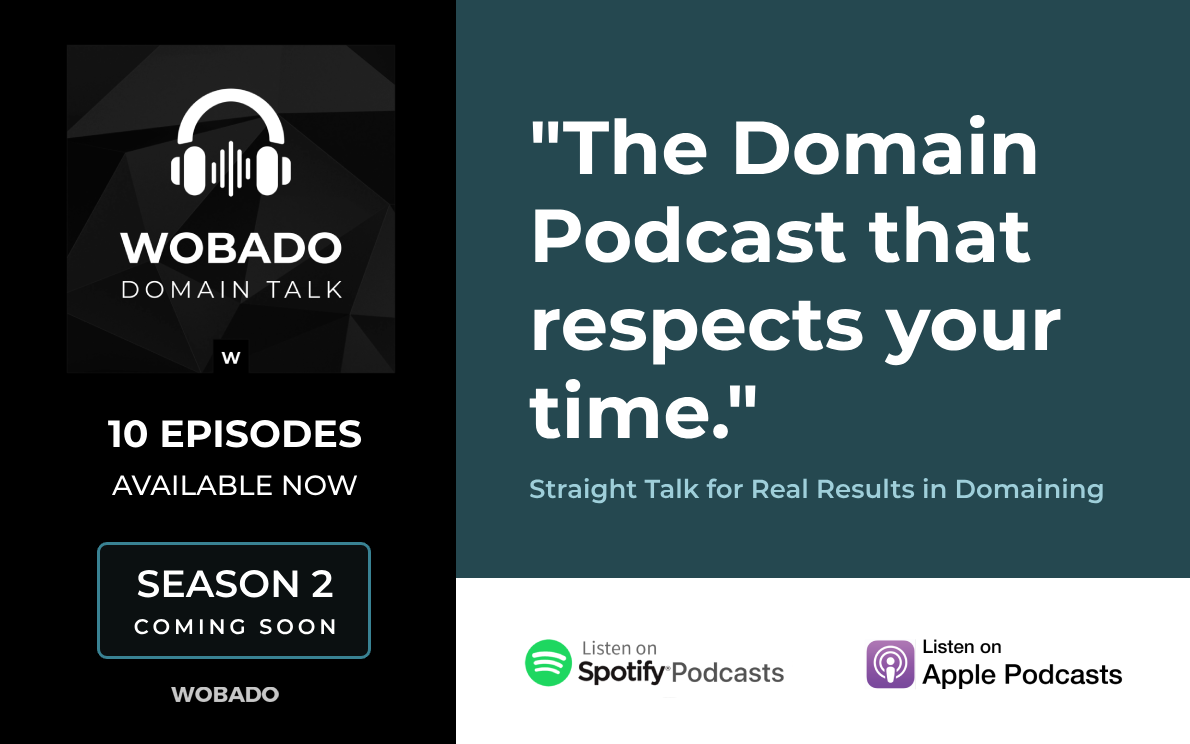 Wobado Domain Talk: We launched our Podcast