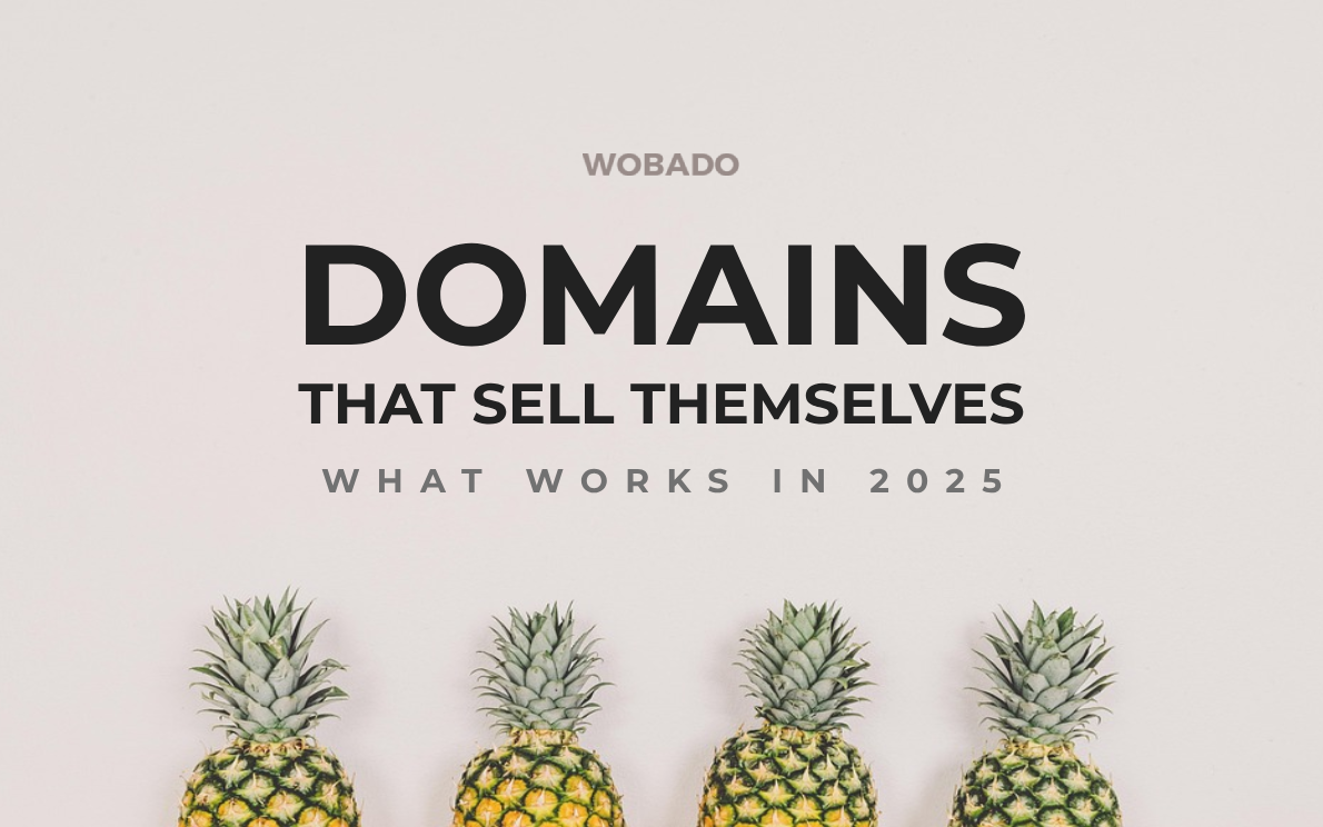 Domains That Sell Themselves: What Works in 2025