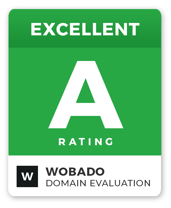 Domain Worth Appraisal Rating A