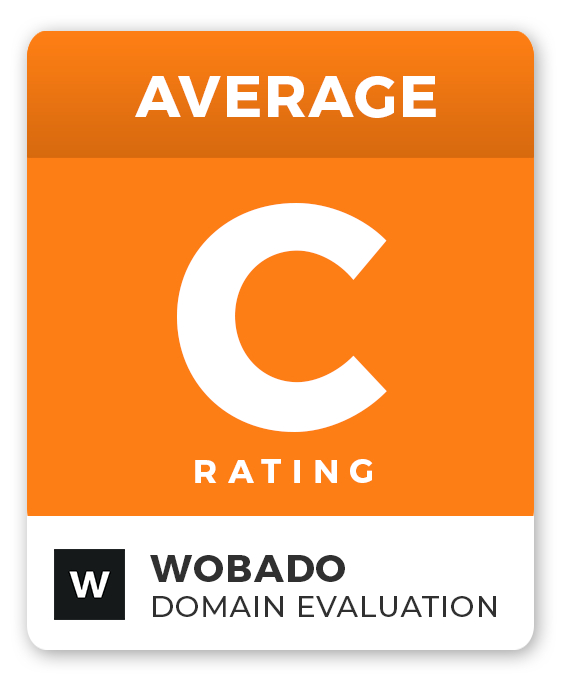 Domain Worth Appraisal Rating C